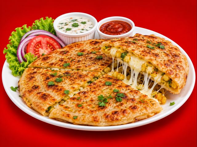 Aloo Cheese Paratha