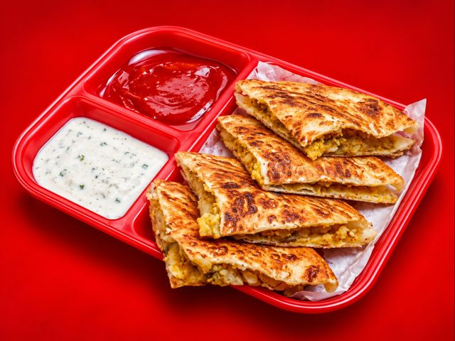 Chicken Cheese Paratha